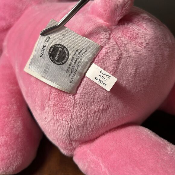 Build-A-Bear Hello Kitty Pink Plush 18” Winking Face Sanrio 2012 Leopard Feet - Picture 6 of 8